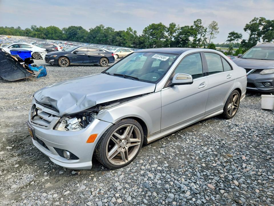 2009 Mercedes-benz C მანქანა იყიდება აუქციონზე, vin: WDDGF54X29R083527, აუქციონის ნომერი: 66975456