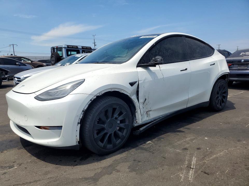 2021 Tesla Model Y მანქანა იყიდება აუქციონზე, vin: 5YJYGDEE8MF219225, აუქციონის ნომერი: 65036886