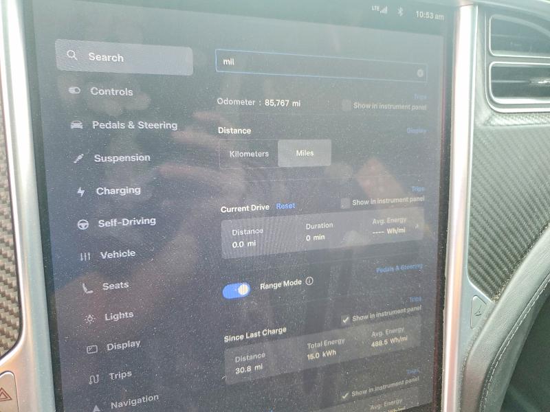 66295566 :رقم المزاد ، 5YJXCAE40GF019697 vin ، 2016 Tesla Model X مزاد بيع