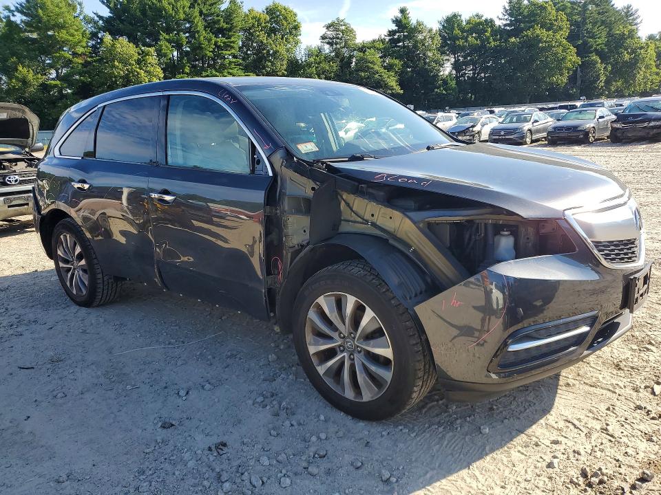 Продажа на аукционе авто 2014 Acura Mdx, vin: 5FRYD4H42EB036107, номер лота: 62673086