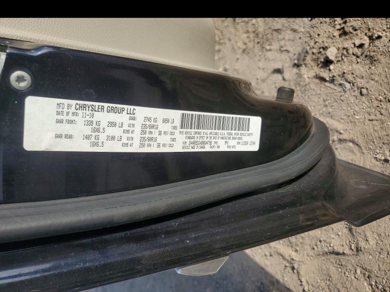 63202146 :رقم المزاد ، 2A4RR5DG4BR604798 vin ، 2011 Chrysler Town & Country مزاد بيع