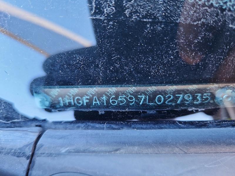 Продажа на аукционе авто 2007 Honda Civic, vin: 1HGFA16597L027935, номер лота: 64697376