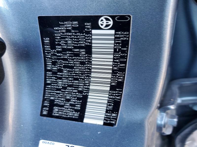 Aukcja sprzedaży 2026 Toyota Corolla, vin: 5YFB4MDE3TP387227, numer aukcji: 65536416