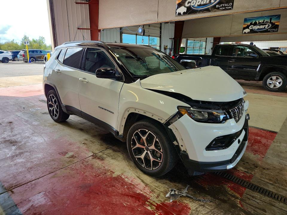 66496136 :رقم المزاد ، 3C4NJDCN4ST555525 vin ، 2025 Jeep Compass مزاد بيع