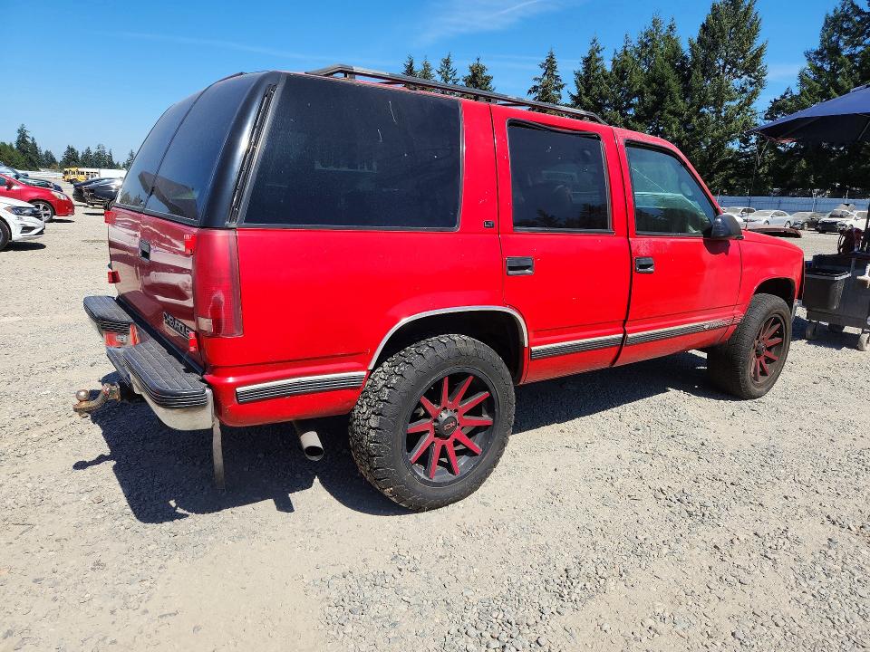 66070996 :رقم المزاد ، 1GNEK13R9XJ525263 vin ، 1999 Chevrolet Tahoe مزاد بيع