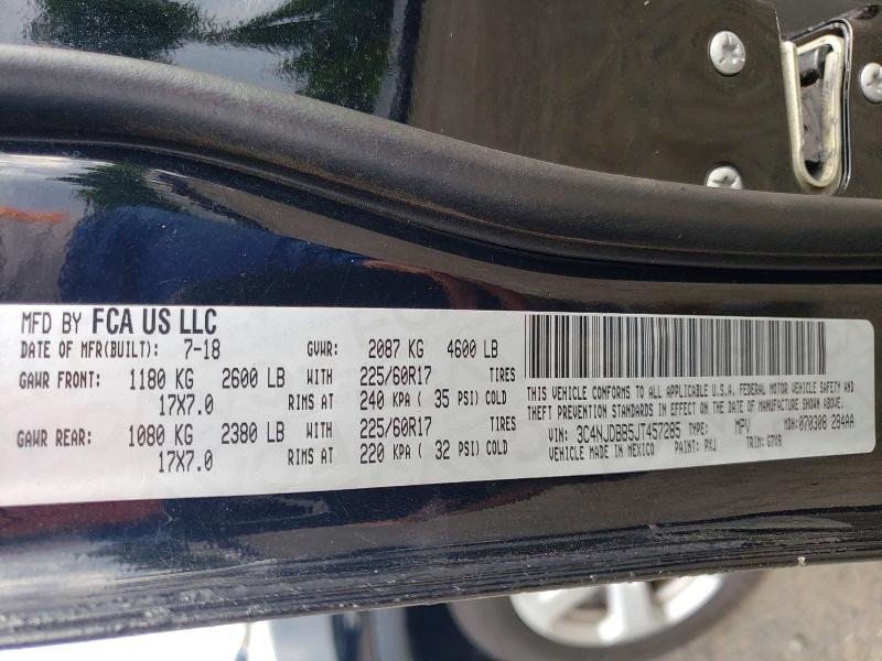 Aukcja sprzedaży 2018 Jeep Compass, vin: 3C4NJDBB5JT457285, numer aukcji: 66926196