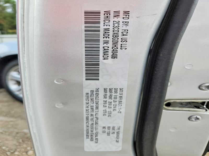 Aukcja sprzedaży 2022 Dodge Charger, vin: 2C3CDXBG0NH248406, numer aukcji: 63946566