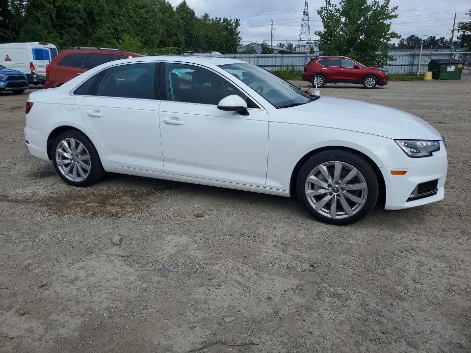 Продаж на аукціоні авто 2019 Audi A4, vin: WAUANAF4XKN020233, номер лоту: 66759046