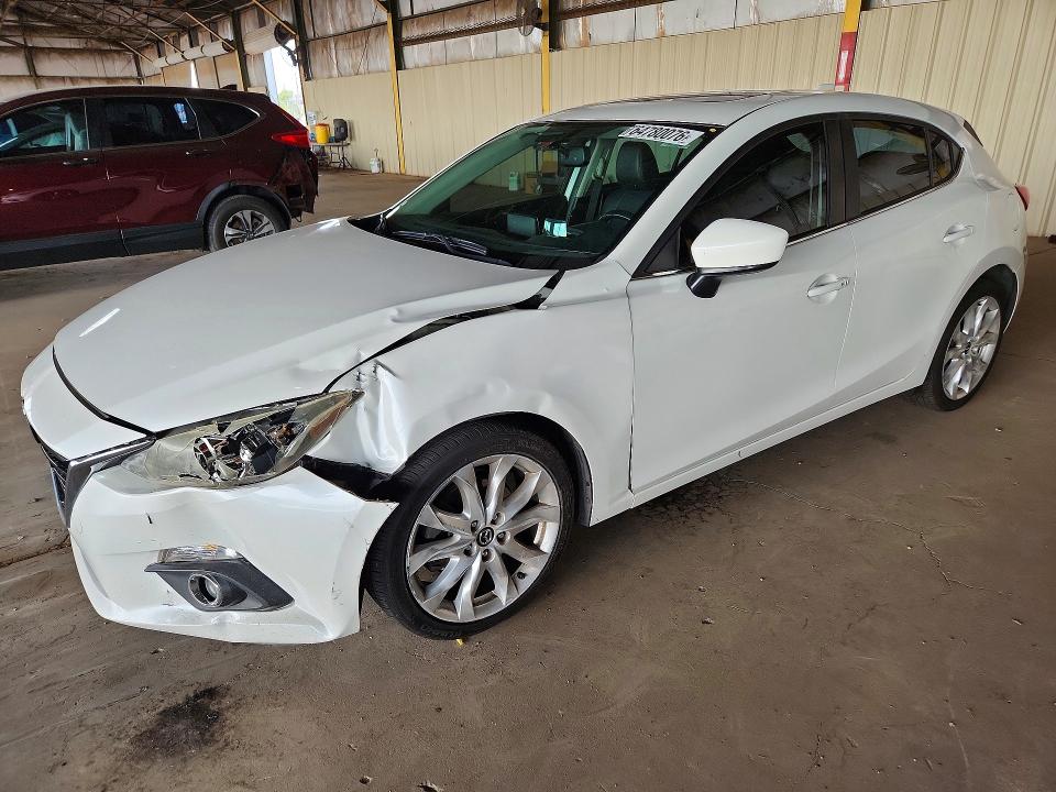 2015 Mazda 3 მანქანა იყიდება აუქციონზე, vin: JM1BM1L34F1262891, აუქციონის ნომერი: 64780076