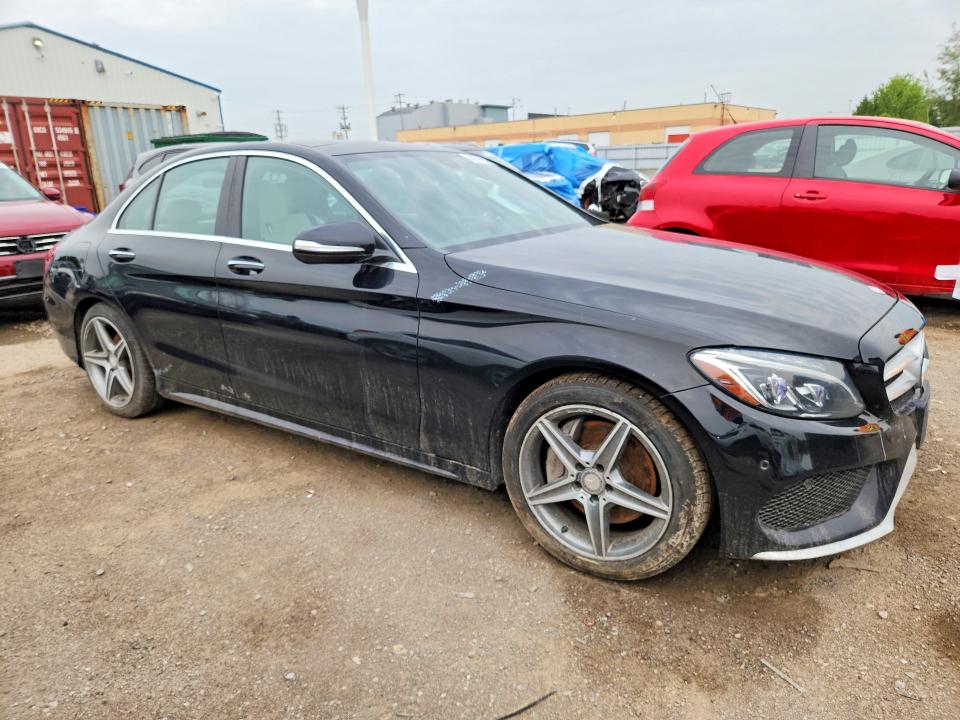 64376956 :رقم المزاد ، 55SWF4KB2FU077332 vin ، 2015 Mercedes-benz C مزاد بيع