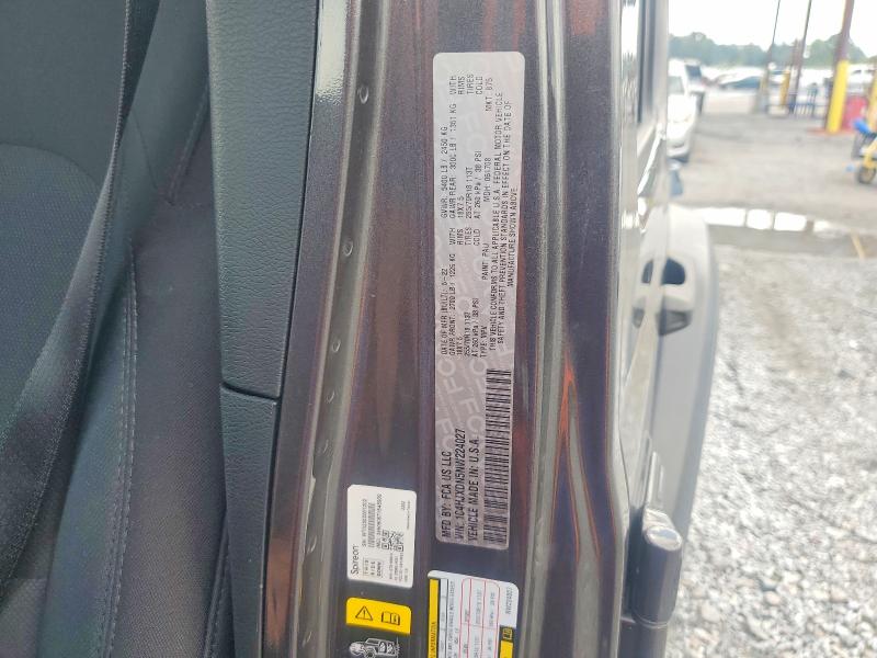 Aukcja sprzedaży 2022 Jeep Wrangler Unlimited, vin: 1C4HJXDN5NW224027, numer aukcji: 66134136
