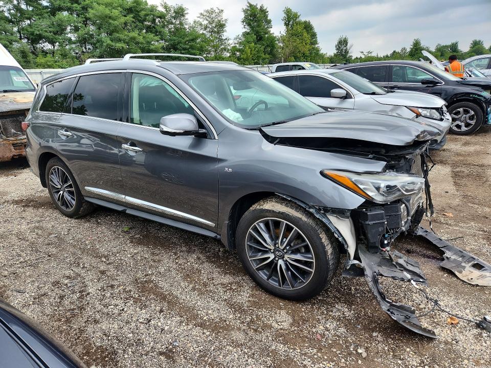 65126036 :رقم المزاد ، 5N1DL0MM8JC526877 vin ، 2018 Infiniti Qx60 مزاد بيع