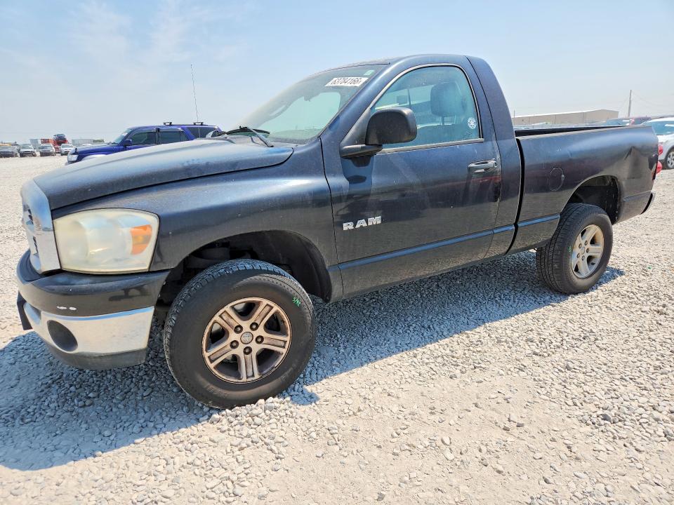 Auction sale of the 2008 Dodge Ram 1500, vin: 1D7HU16N18J123818, lot number: 63784166