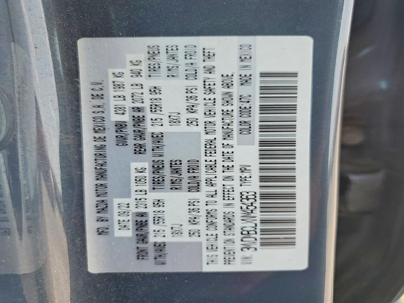 Продаж на аукціоні авто 2022 Mazda Cx-30, vin: 3MVDMBCLXNM454363, номер лоту: 64593696