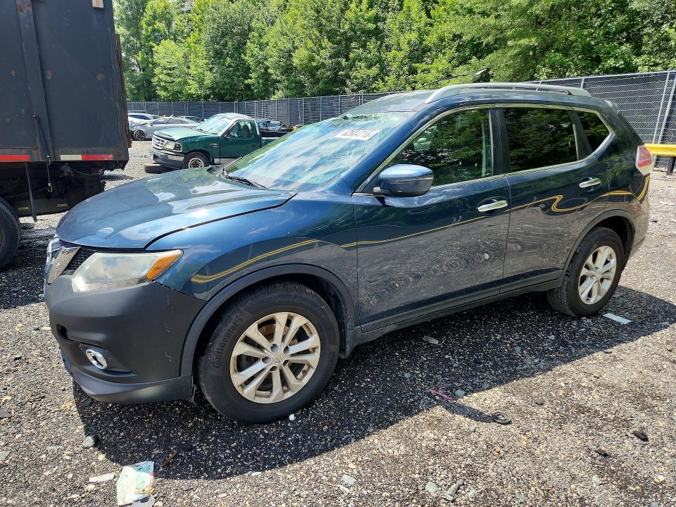 2016 Nissan Rogue მანქანა იყიდება აუქციონზე, vin: KNMAT2MV0GP683784, აუქციონის ნომერი: 62804716