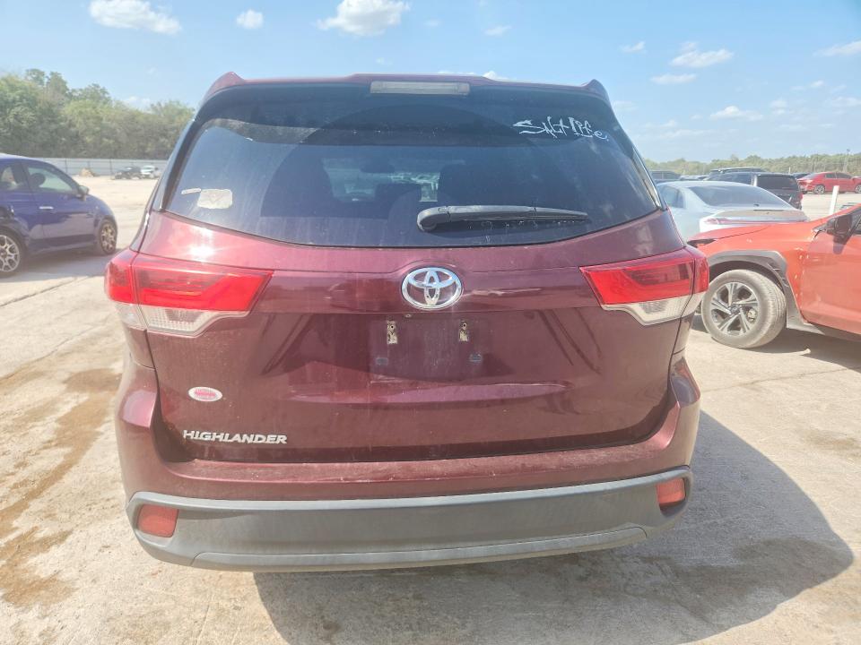 Продаж на аукціоні авто 2018 Toyota Highlander, vin: 5TDZZRFH1JS251204, номер лоту: 64968346