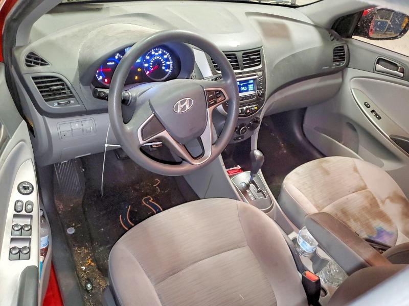 2016 Hyundai Accent მანქანა იყიდება აუქციონზე, vin: KMHCT5AE2GU273807, აუქციონის ნომერი: 64391946