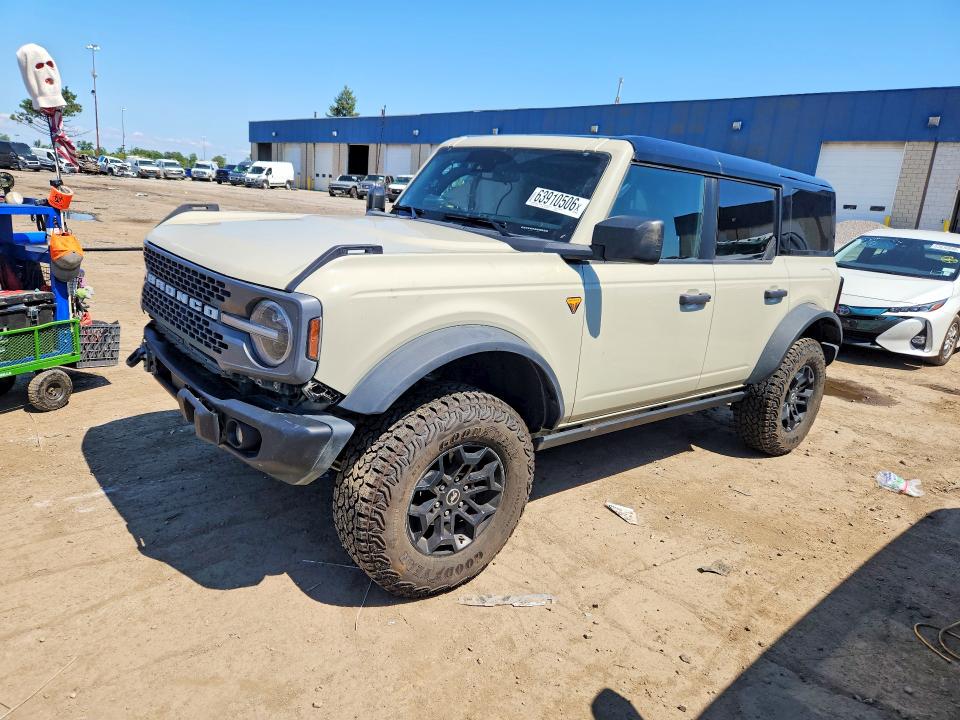 2026 Ford Bronco მანქანა იყიდება აუქციონზე, vin: 1FMEE9BH8TLA40968, აუქციონის ნომერი: 63910506