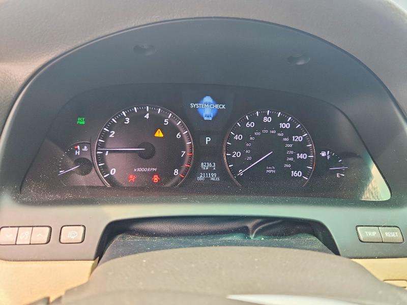 64586996 :رقم المزاد ، JTHBL46F275032771 vin ، 2007 Lexus Ls مزاد بيع