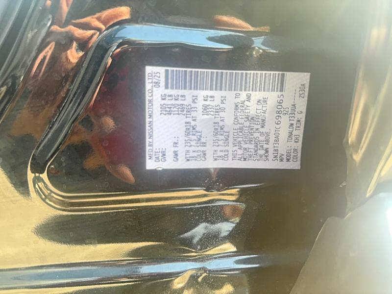 Продаж на аукціоні авто 2026 Nissan Rogue, vin: 5N1BT3BA0TC698065, номер лоту: 63867516