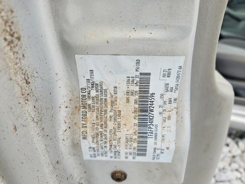 Aukcja sprzedaży 2007 Ford Focus, vin: 1FAFP34N27W244596, numer aukcji: 64286696