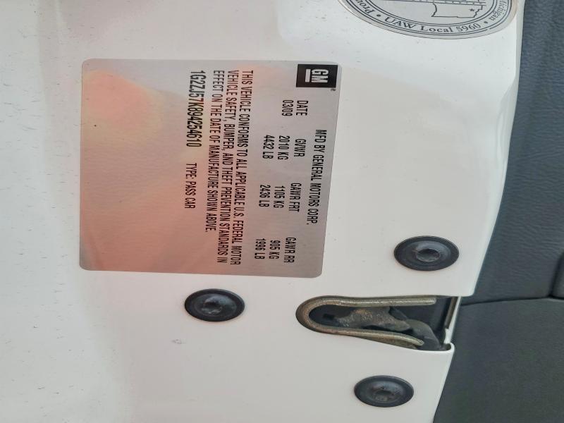 Aukcja sprzedaży 2009 Pontiac G6, vin: 1G2ZJ57K894254610, numer aukcji: 64843466