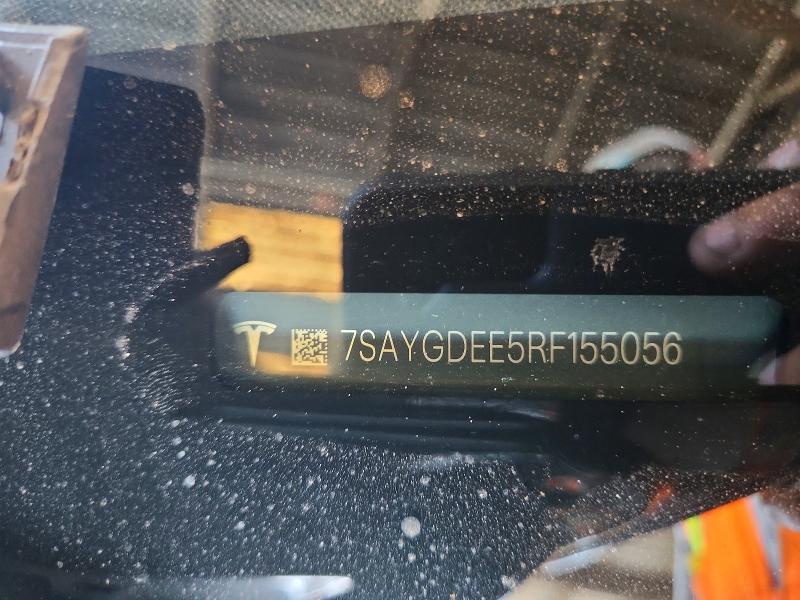 65056886 :رقم المزاد ، 7SAYGDEE5RF155056 vin ، 2024 Tesla Model Y مزاد بيع