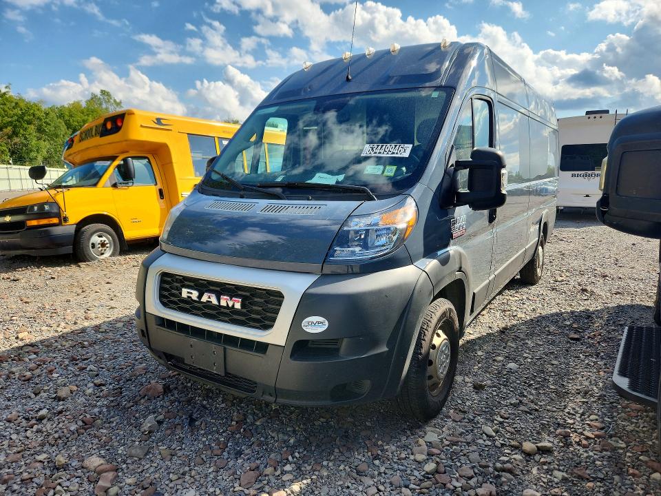 63449946 :رقم المزاد ، 3C6MRVJG1ME536136 vin ، 2021 Ram Promaster 3500 مزاد بيع