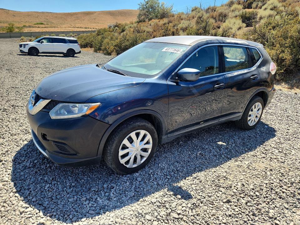 Продажа на аукционе авто 2016 Nissan Rogue, vin: KNMAT2MV0GP697457, номер лота: 63777646