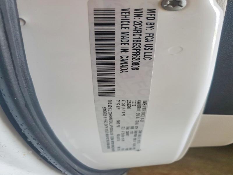 Продаж на аукціоні авто 2023 Chrysler Pacifica, vin: 2C4RC1BG3PR620808, номер лоту: 65873136