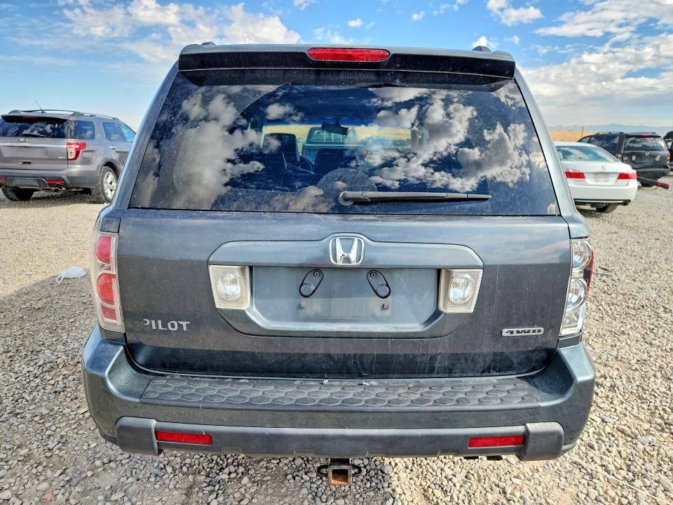 2006 Honda Pilot მანქანა იყიდება აუქციონზე, vin: 2HKYF18506H535008, აუქციონის ნომერი: 65663156