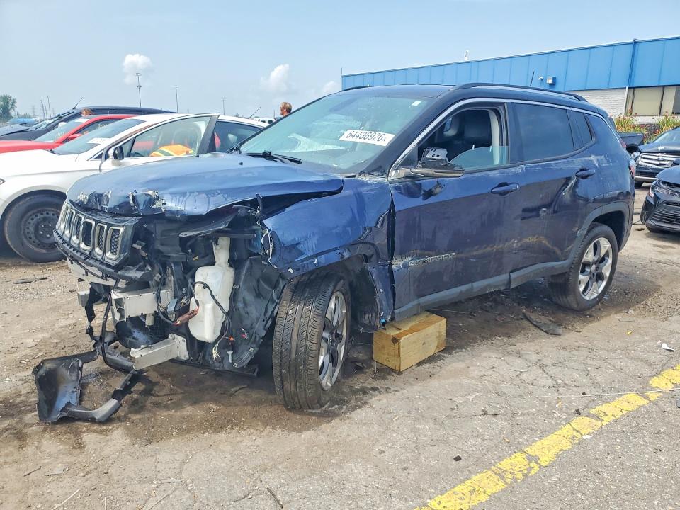 64436926 :رقم المزاد ، 3C4NJDCBXLT215903 vin ، 2020 Jeep Compass مزاد بيع