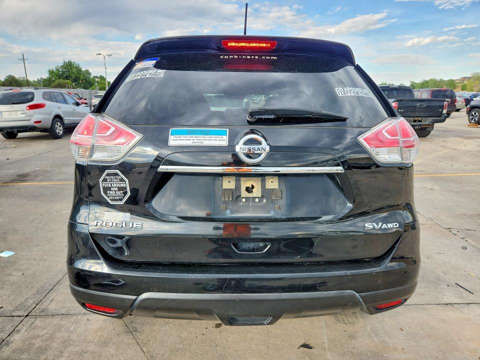 Продажа на аукционе авто 2016 Nissan Rogue, vin: JN8AT2MVXGW136600, номер лота: 65184416