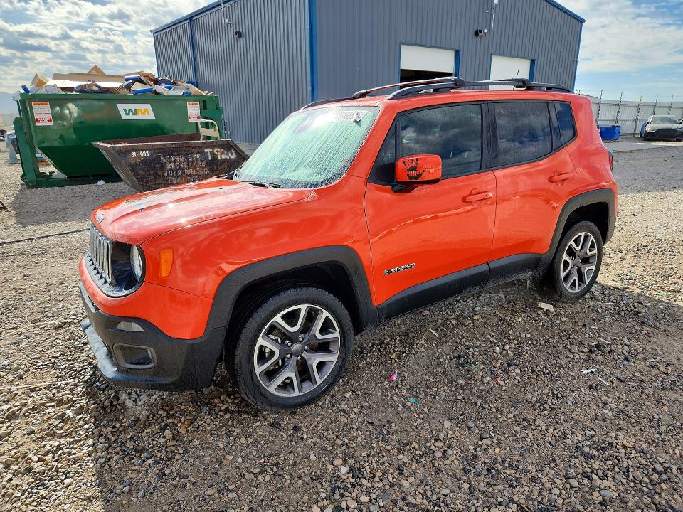 Продаж на аукціоні авто 2018 Jeep Renegade, vin: ZACCJBBB1JPH60194, номер лоту: 65490626