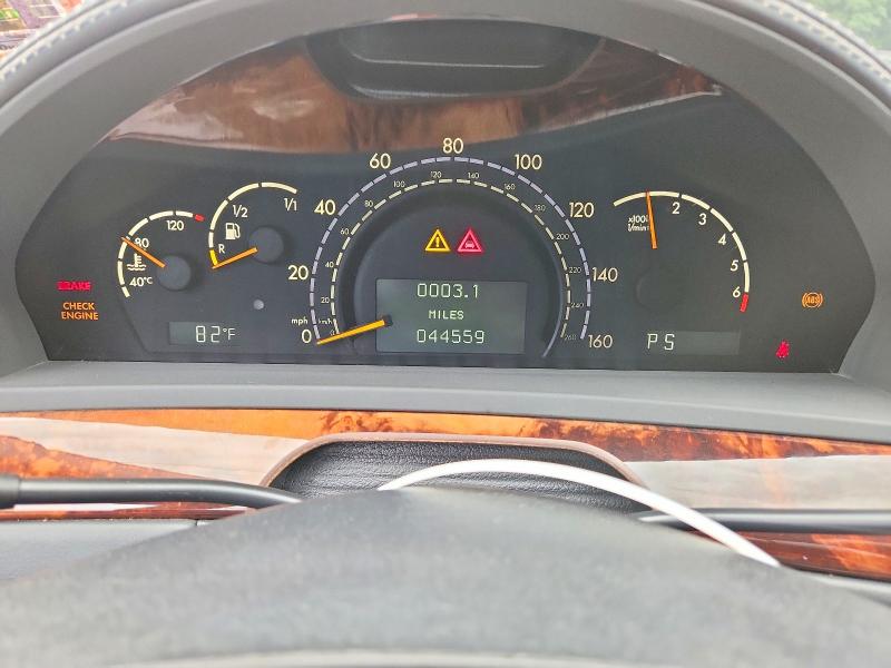 Aukcja sprzedaży 2002 Mercedes-benz S, vin: WDBNG78J82A244112, numer aukcji: 66176836