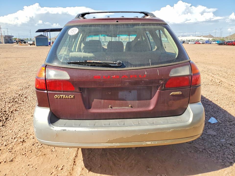 Продажа на аукционе авто 2000 Subaru Legacy, vin: 4S3BH6754Y7655688, номер лота: 65859516