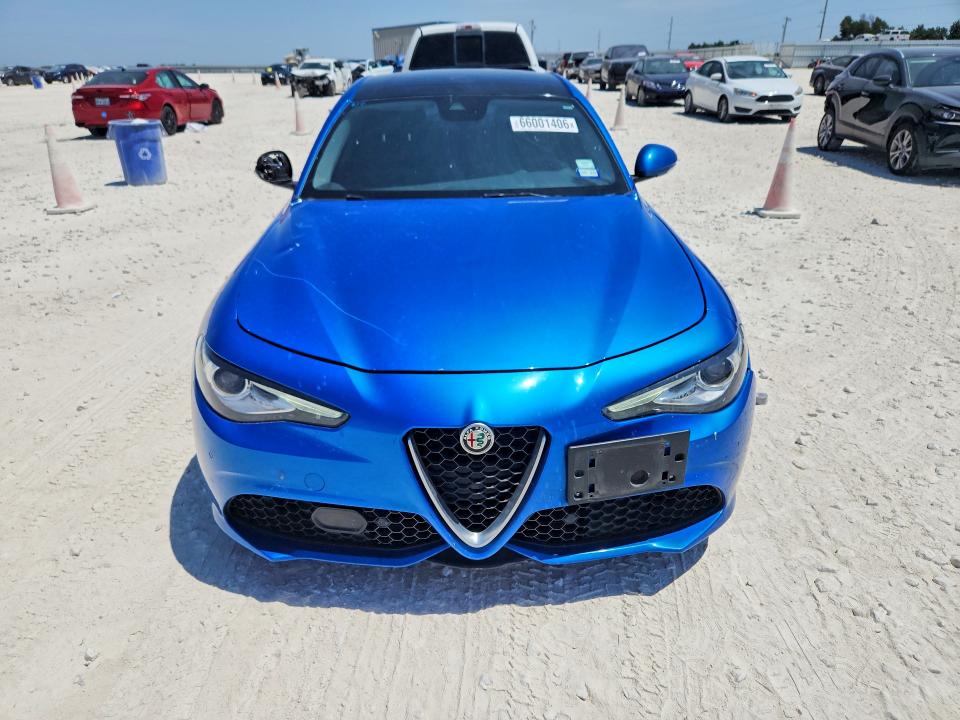 2019 Alfa Romeo Giulia მანქანა იყიდება აუქციონზე, vin: ZARFANBN9K7621492, აუქციონის ნომერი: 66001406