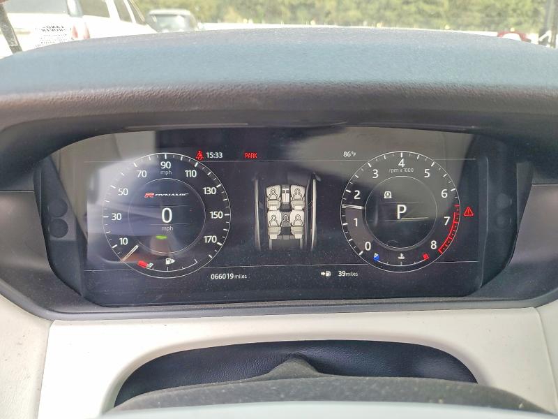 2018 Land Rover Range Rover Velar მანქანა იყიდება აუქციონზე, vin: SALYM2RV9JA738854, აუქციონის ნომერი: 65134336
