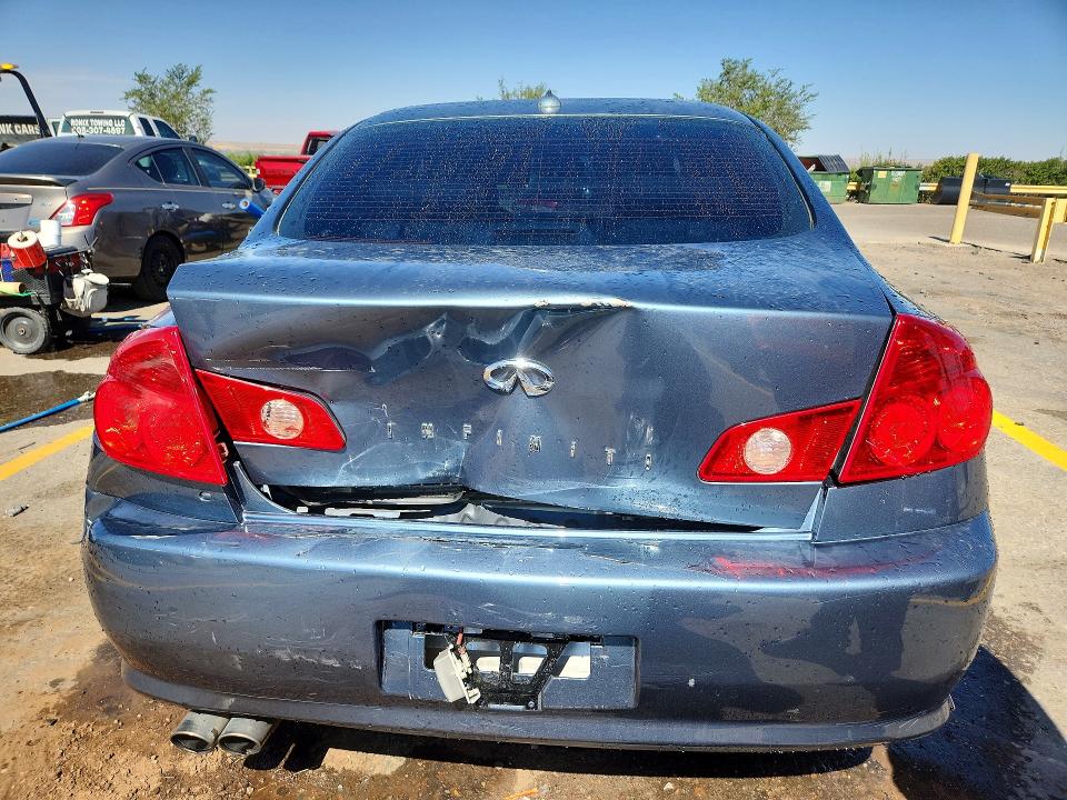 2006 Infiniti G35 მანქანა იყიდება აუქციონზე, vin: JNKCV51E96M507954, აუქციონის ნომერი: 63511316