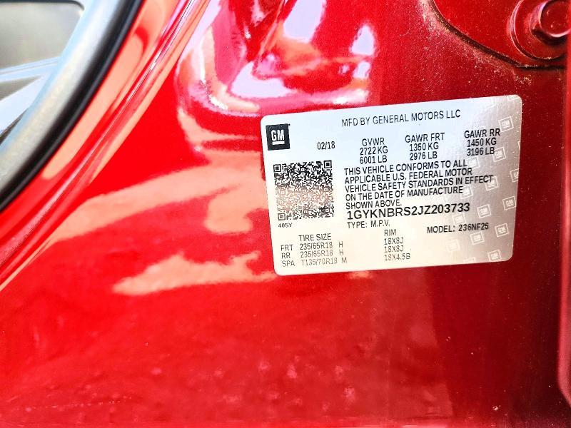 Продажа на аукционе авто 2018 Cadillac Xt5, vin: 1GYKNBRS2JZ203733, номер лота: 64366726