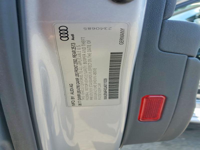 Продажа на аукционе авто 2018 Audi A4, vin: WAUENAF43JA011039, номер лота: 63938966