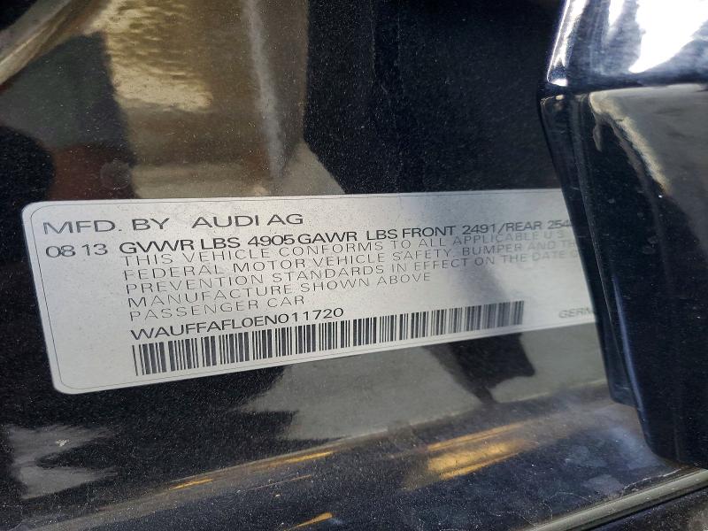 Продаж на аукціоні авто 2014 Audi A4, vin: WAUFFAFL0EN011720, номер лоту: 65223456