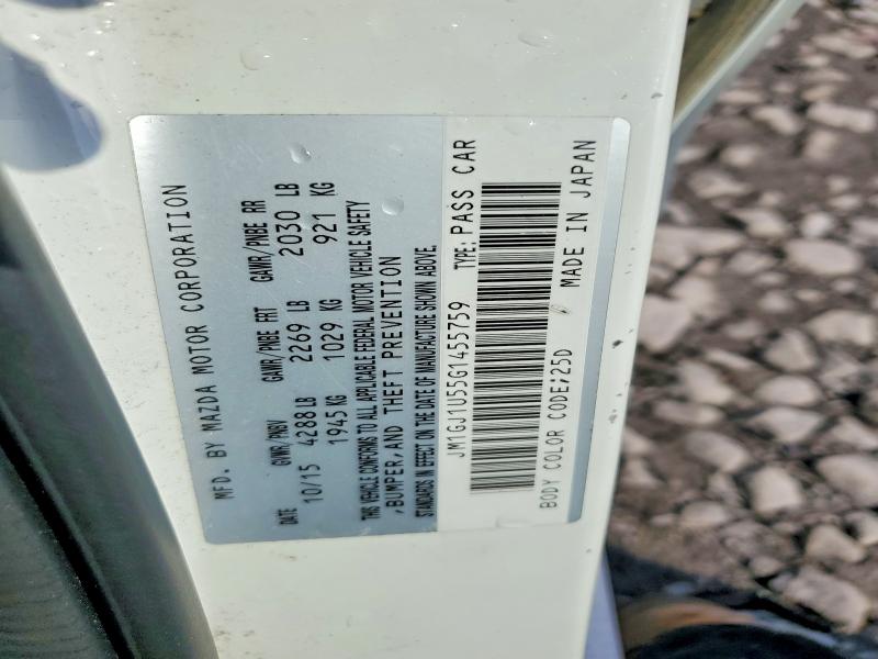 Продажа на аукционе авто 2016 Mazda 6, vin: JM1GJ1U55G1455759, номер лота: 63682836