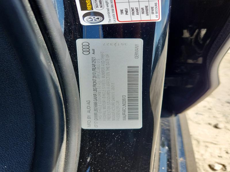 Aukcja sprzedaży 2018 Audi S6, vin: WAUFFAFC1JN026513, numer aukcji: 64286886