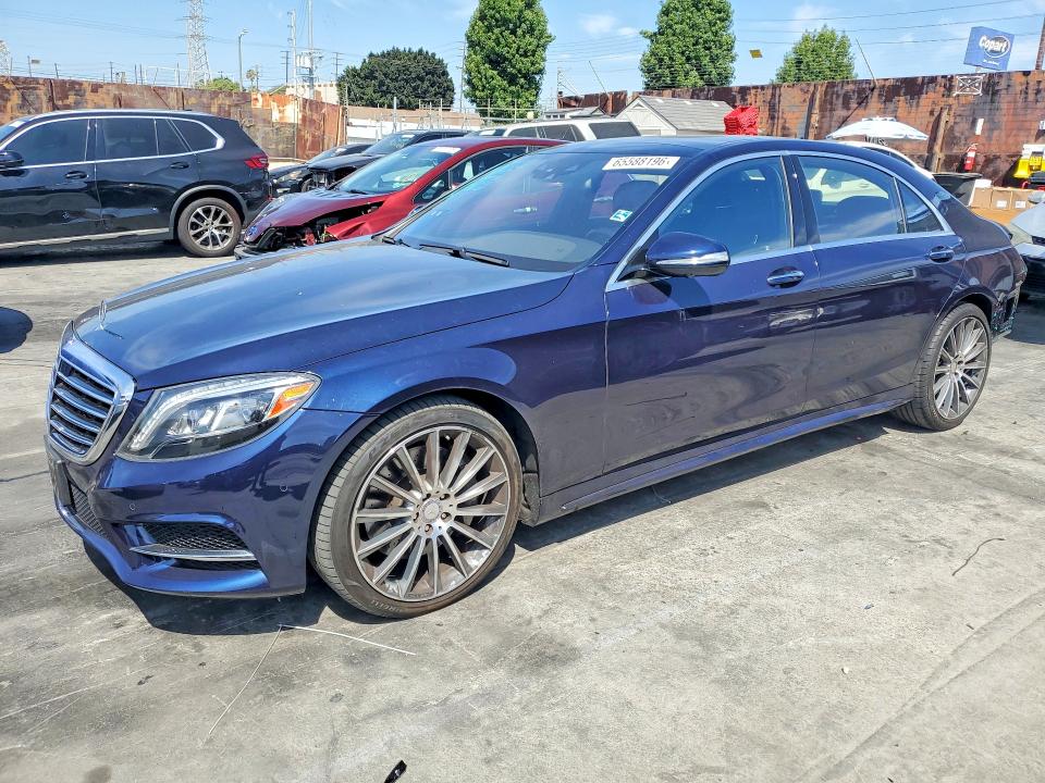 2015 Mercedes-benz S მანქანა იყიდება აუქციონზე, vin: WDDUG8CB4FA163378, აუქციონის ნომერი: 65588196