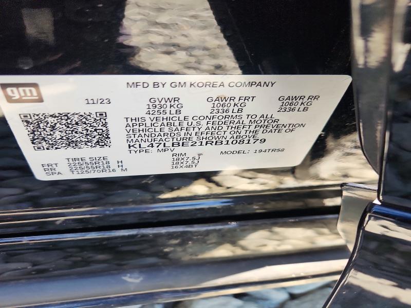 64217166 :رقم المزاد ، KL47LBE21RB108179 vin ، 2024 Buick Envista مزاد بيع