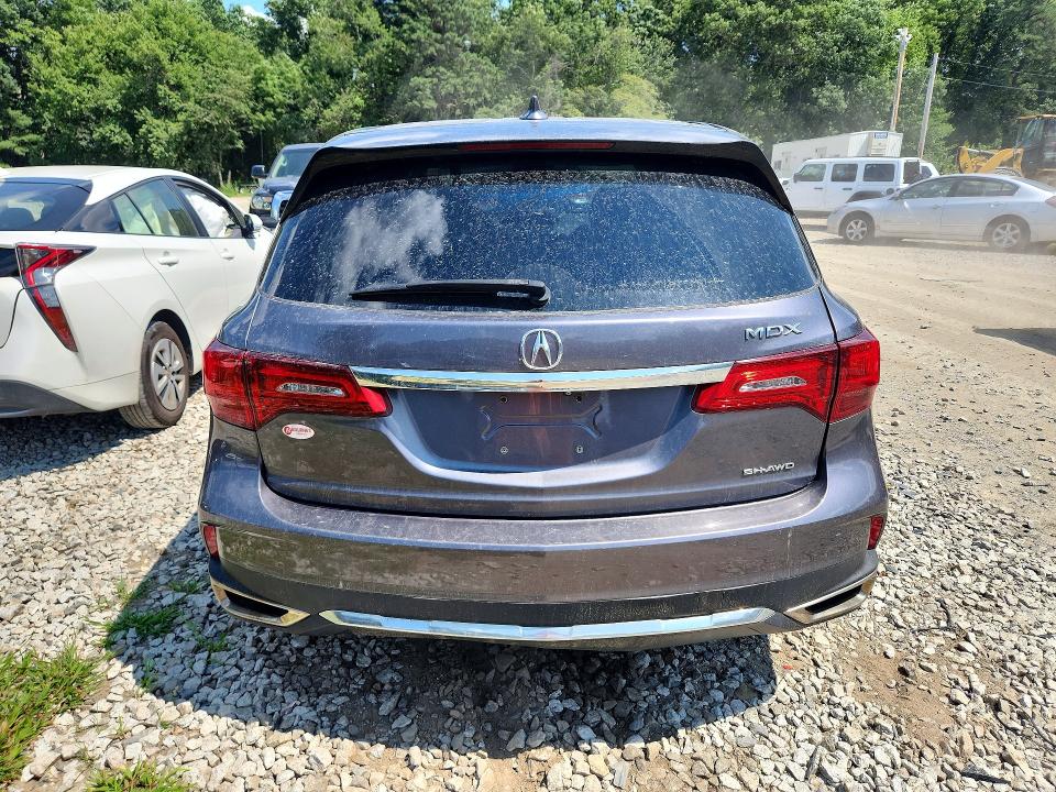 2017 Acura Mdx მანქანა იყიდება აუქციონზე, vin: 5J8YD4H37HL001333, აუქციონის ნომერი: 64047526