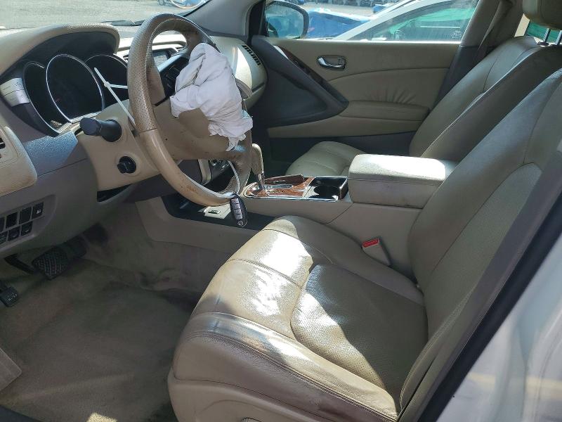 2010 Nissan Murano მანქანა იყიდება აუქციონზე, vin: JN8AZ1MU5AW013682, აუქციონის ნომერი: 62247896
