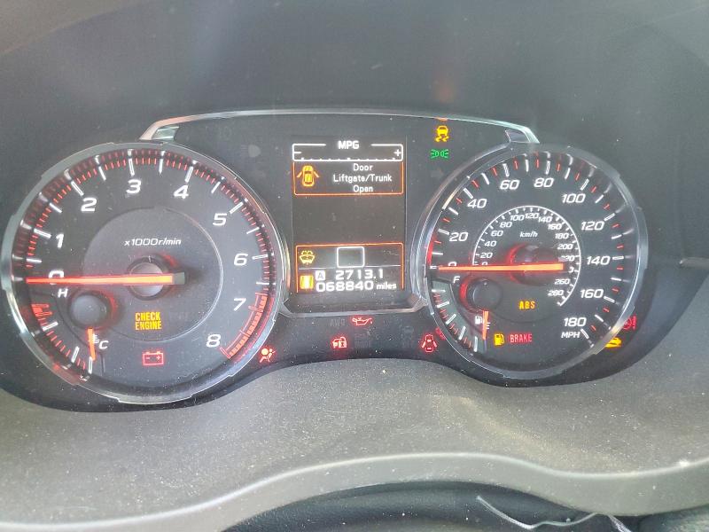 62692636 :رقم المزاد ، JF1VA1A68K9802764 vin ، 2019 Subaru Wrx مزاد بيع