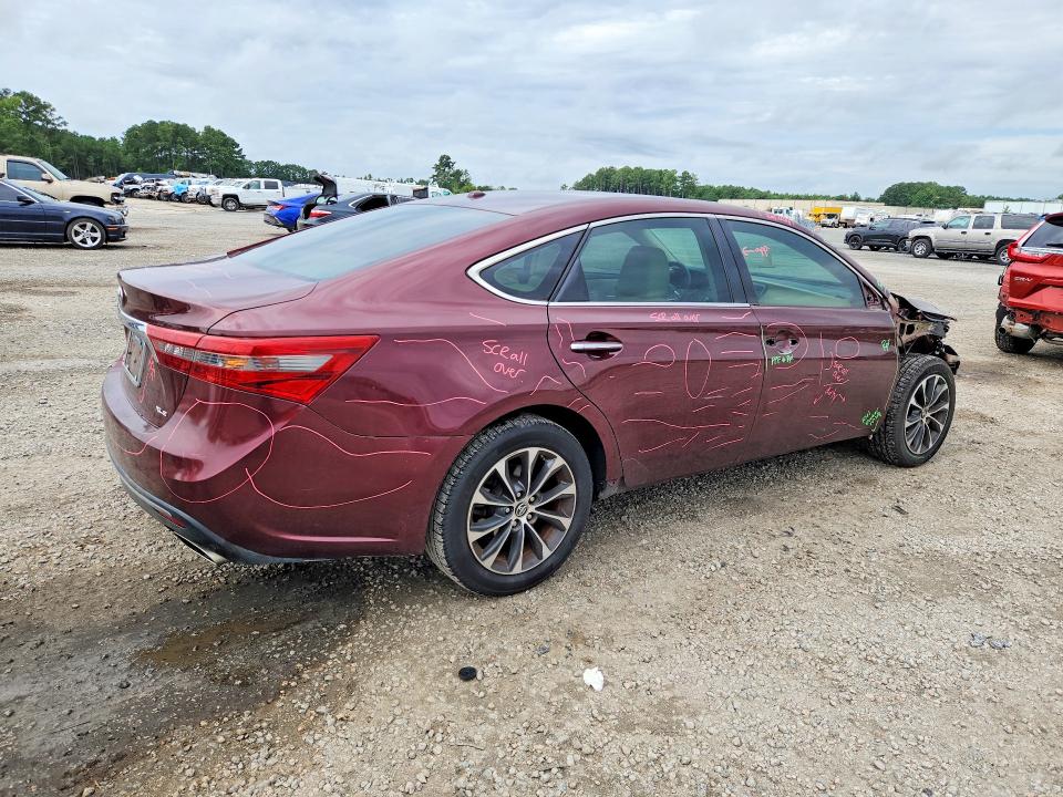 2016 Toyota Avalon მანქანა იყიდება აუქციონზე, vin: 4T1BK1EB6GU201161, აუქციონის ნომერი: 63669376